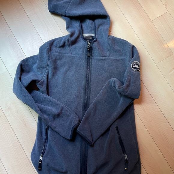 New (no tags) - Pendleton, Small Men's Blue Fleece zip-up hoodie - Picture 1 of 9